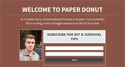 Desktop Screenshot of paperdonut.com